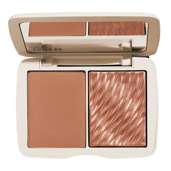 Cover FX Suntan Bronze Monochromatic Matte + Shimmer Bronzer Duo - Picture 1 of 4